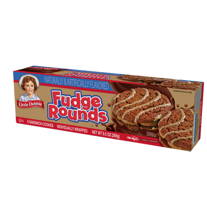 Little Debbie Snacks Fudge Rounds, 8ct