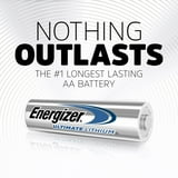 Energizer Ultimate Lithium AA Batteries, 6 Pack
