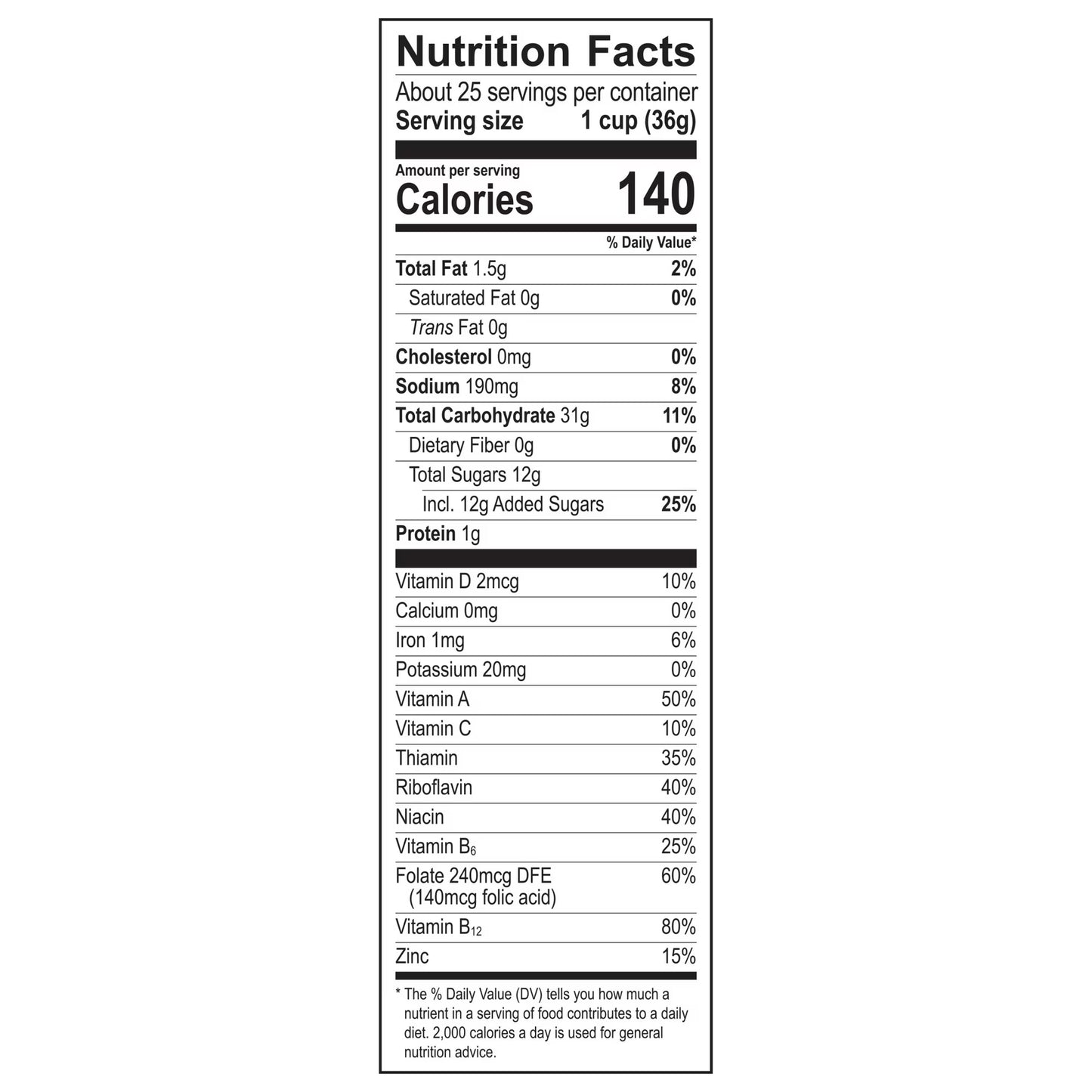 Post Fruity PEBBLES Breakfast Cereal, Gluten Free, Sweetened Puffed Rice, 32 oz Bag