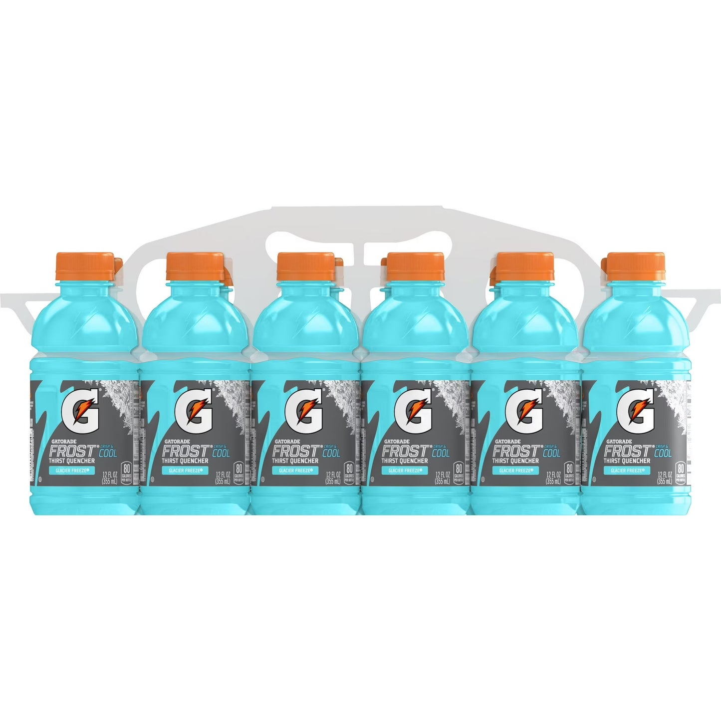 Gatorade Frost Thirst Quencher Glacier Freeze Sports Drinks, 12 fl oz, 12 Count Bottles