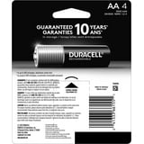 Duracell DX1500B4N Rechargeable Staycharged Nimh Batteries, Aa, 4/Pack