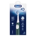Oral-B Toothbrush, iO Series 2 Rechargeable Electric Toothbrush for Adults & Kids 3+, Forest Green, 1 Gentle Care Brush Head