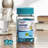 Equate Maximum Strength Nighttime Sleep-Aid Diphenhydramine HCl Sleep Support Softgels, 50 mg, 100 Count, Compare to Unisom SleepGels Active Ingredient