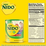 Nestle Nido 3 to 5 Years Toddler Powdered Milk Beverage, 28.2 oz Canister