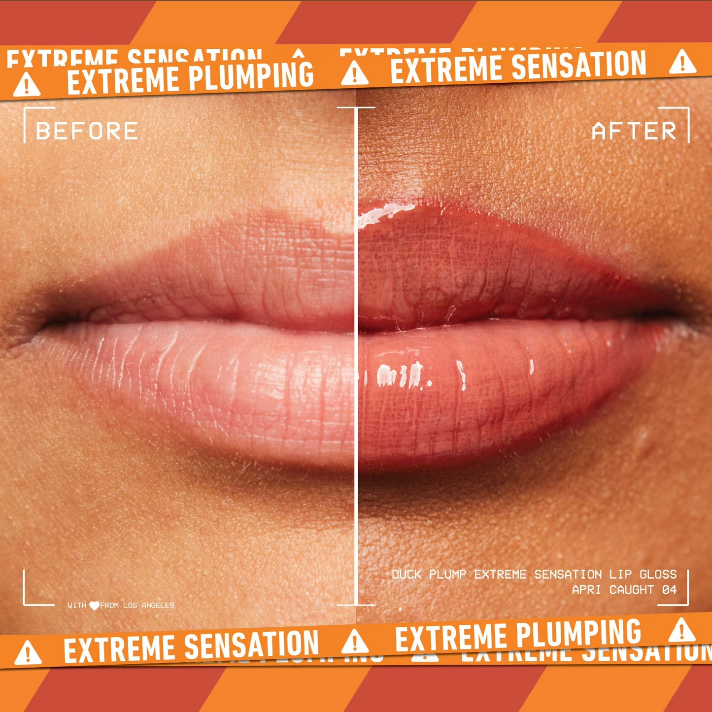 NYX Professional Makeup Duck Plump Extreme Sensation Lip Plumping Gloss, Apri-Caught, 0.23 fl oz