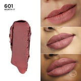 L'Oreal Paris Colour Riche Blurred Matte Lipstick , Worth It 601, 0.13 oz
