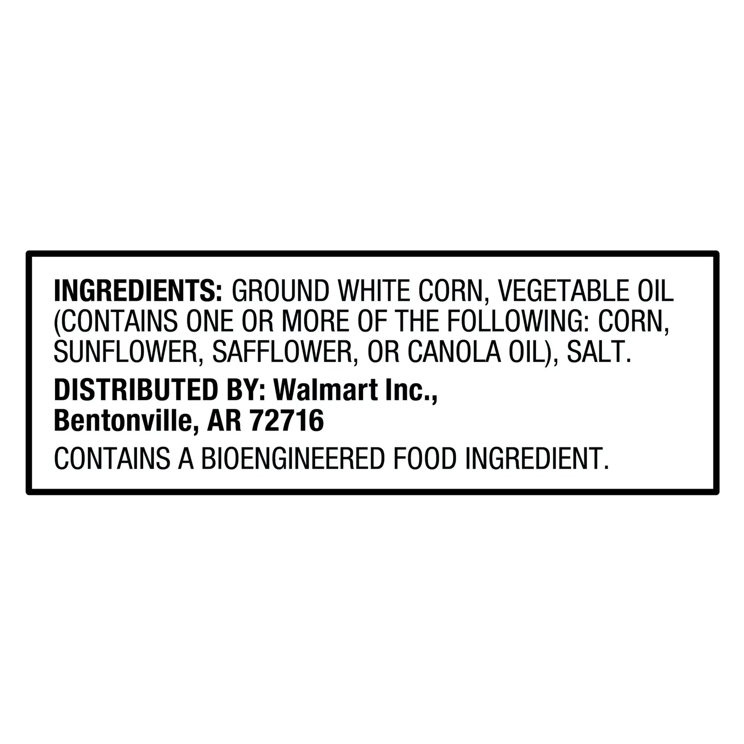 Great Value Restaurant Style Lightly Salted White Corn Tortilla Chips, 13 oz