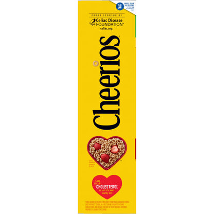 Cheerios, Heart Healthy Gluten Free Breakfast Cereal, Mega Size, 24 oz
