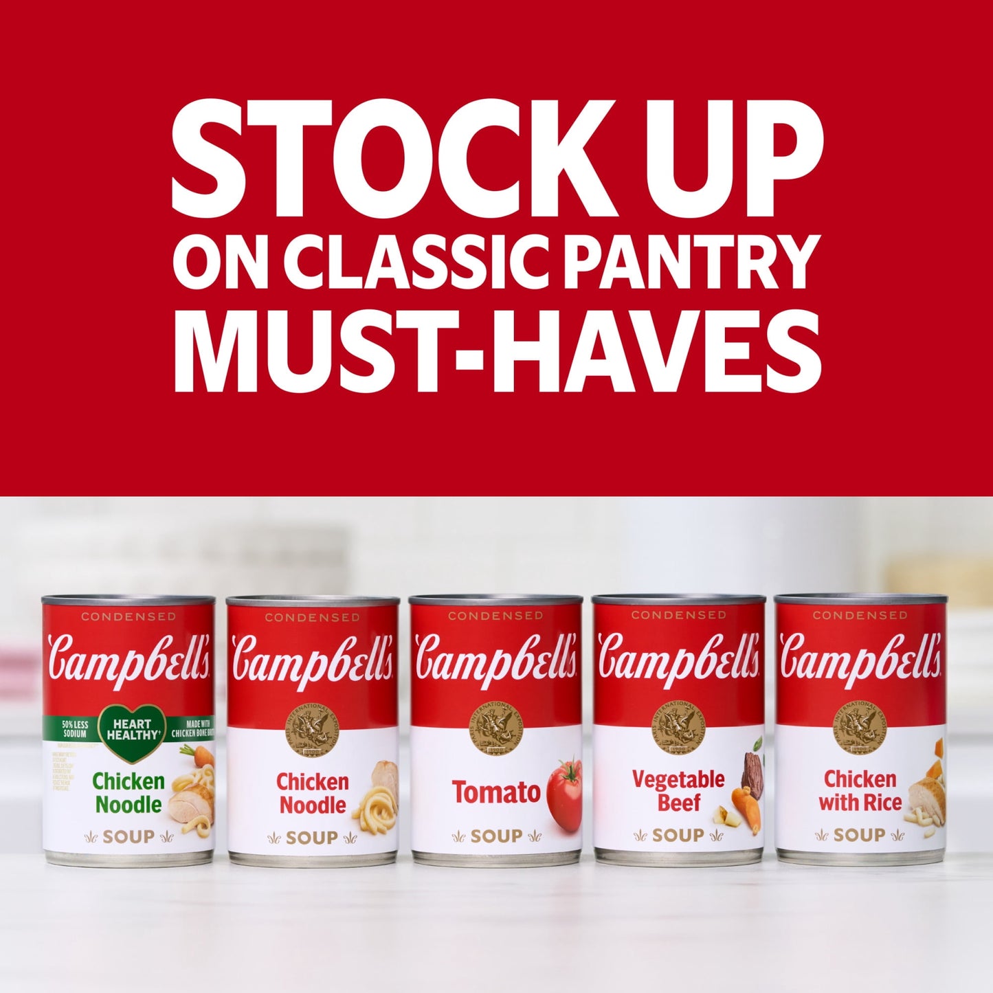 Campbell's Condensed Tomato Soup, 10.75 oz Can (4 Pack)