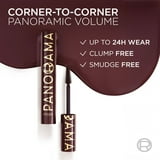 L'Oreal Paris Voluminous Panorama Mascara, Burgundy Cashmere Washable 707, 0.33 fl oz
