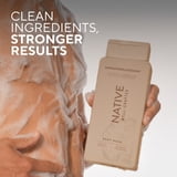 Native Men's Body Wash, Sandalwood & Coconut, Sulfate Free, Well-Crafted, 18 fl oz