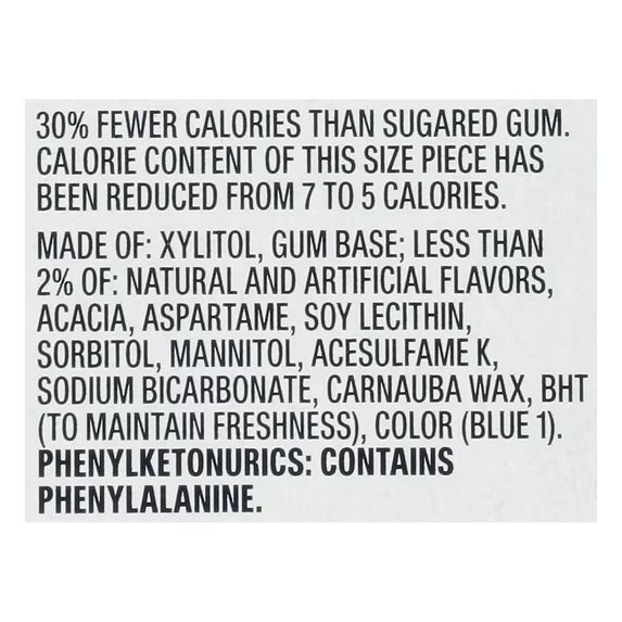 Orbit White Peppermint Soft Chew Gum, 40 Pieces, 6 Count