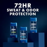 Gillette Antiperspirant Deodorant for Men, Clear Gel, Cool Wave, 3.8 oz, Twin Pack