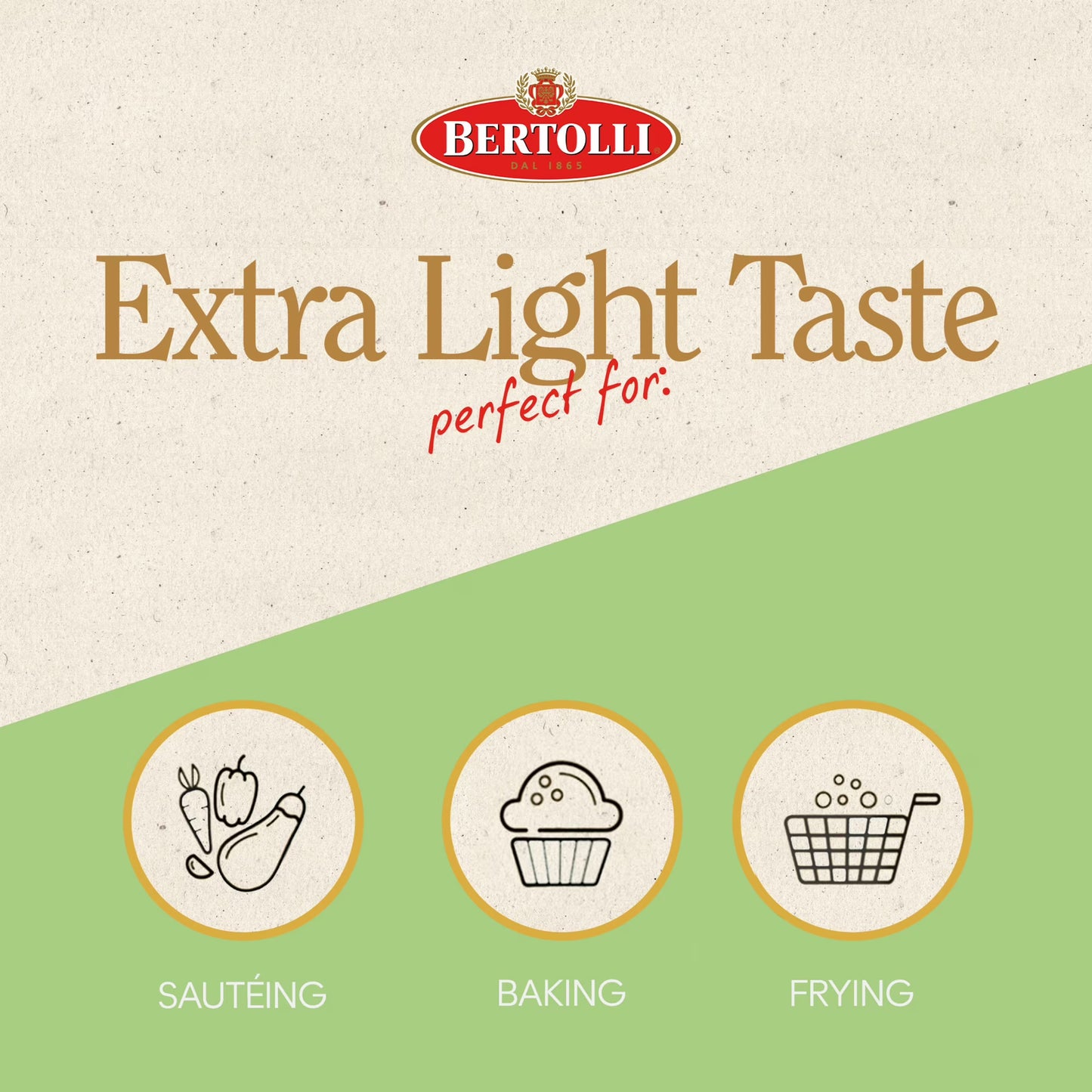 (4 pack) Bertolli Olive Oil, Extra Light, 50.7 fl oz