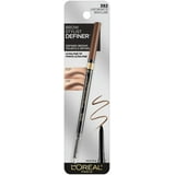 (2 pack) L'Oreal Paris Brow Stylist Definer Waterproof Eyebrow Mechanical Pencil, Light Brunette
