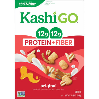 Kashi GO Original Protein Cereal Box, 12.3 oz