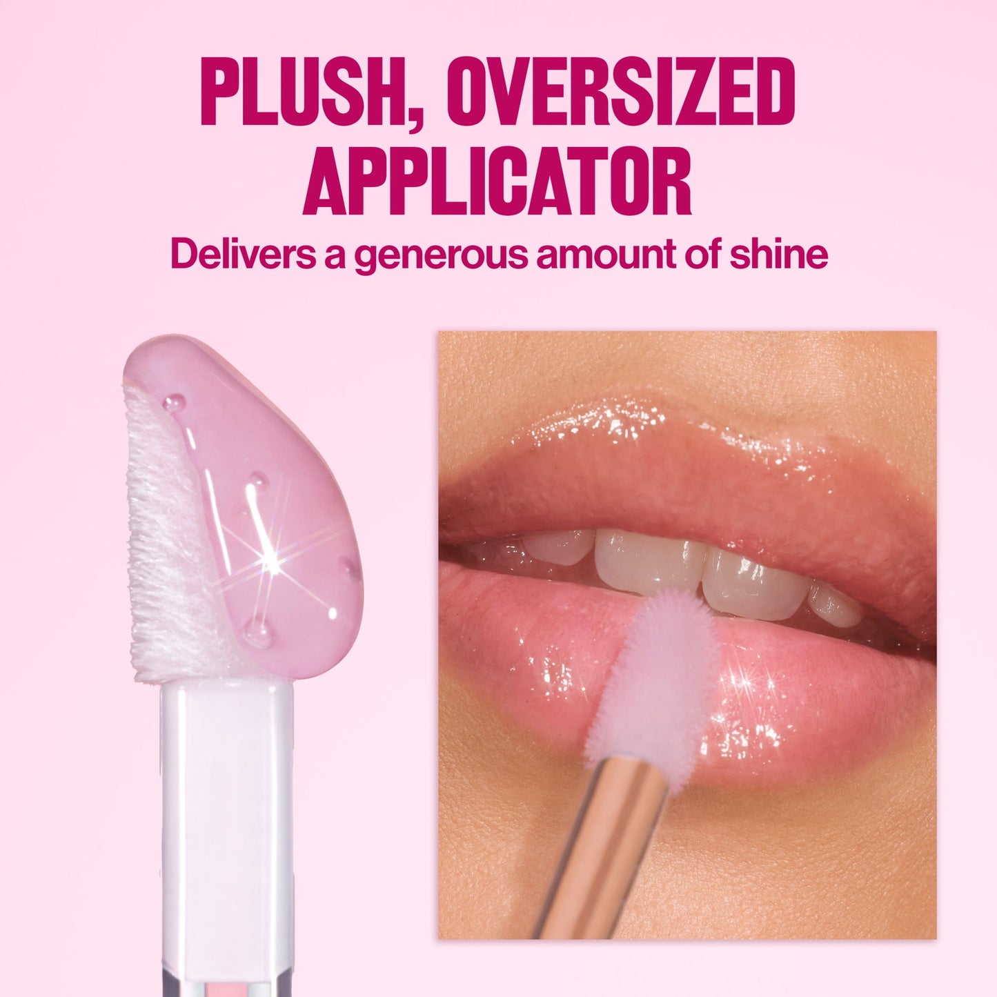 Revlon Super Lustrous Glimmer Nourishing Lip Oil, 007 Posh Peach, 0.13 fl oz