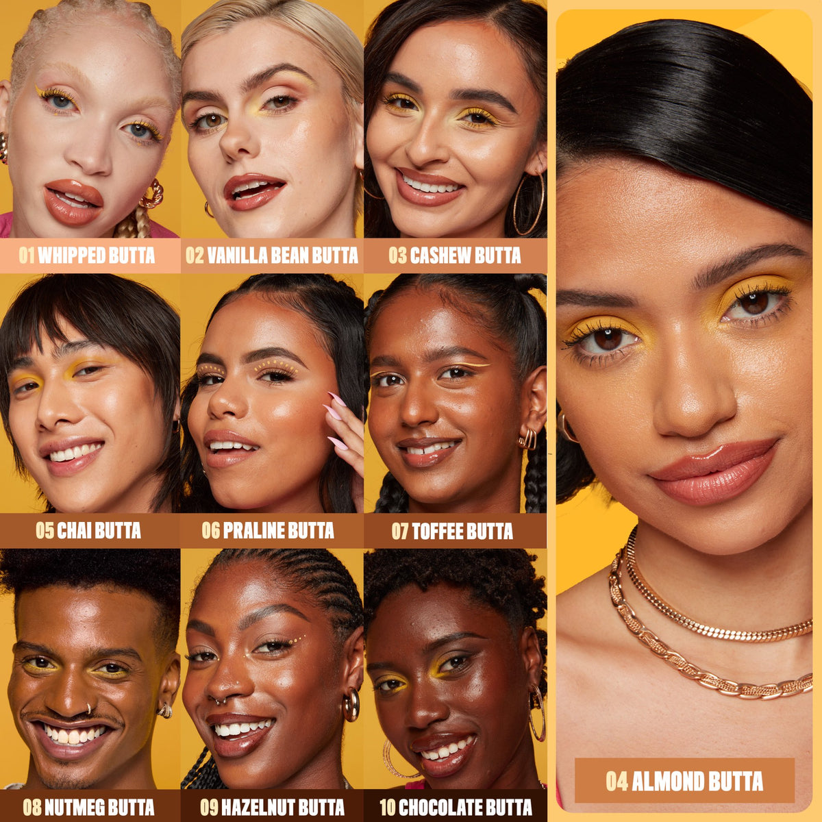 NYX Professional Makeup Buttermelt Glaze Tinted Moisturizer, SPF 30, Almond Butta, All Skin Types, 1.01 fl oz