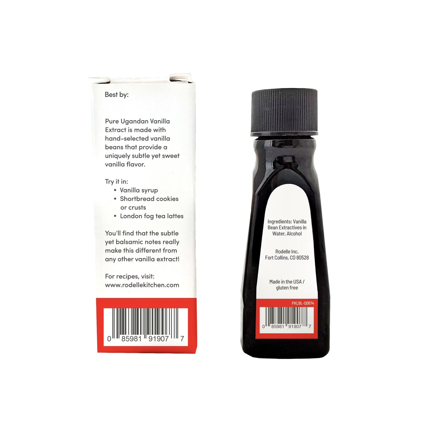 Rodelle Uganda Pure Vanilla Ext. 1oz