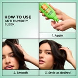(3 pack) Garnier Fructis Style Anti-Humidity Smoothing and Straightening, All Hair Types, Milk, 5.1 fl oz