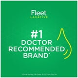 Fleet Laxatives, Saline Enema for Adult Constipation Relief, Prefilled Enemas, 4.5 fl oz, 2 Bottles
