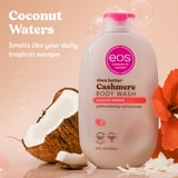 (2 pack) eos Shea Better Cashmere Body Wash - Coconut Waters , Creamy Gel Formula, 16 fl oz.