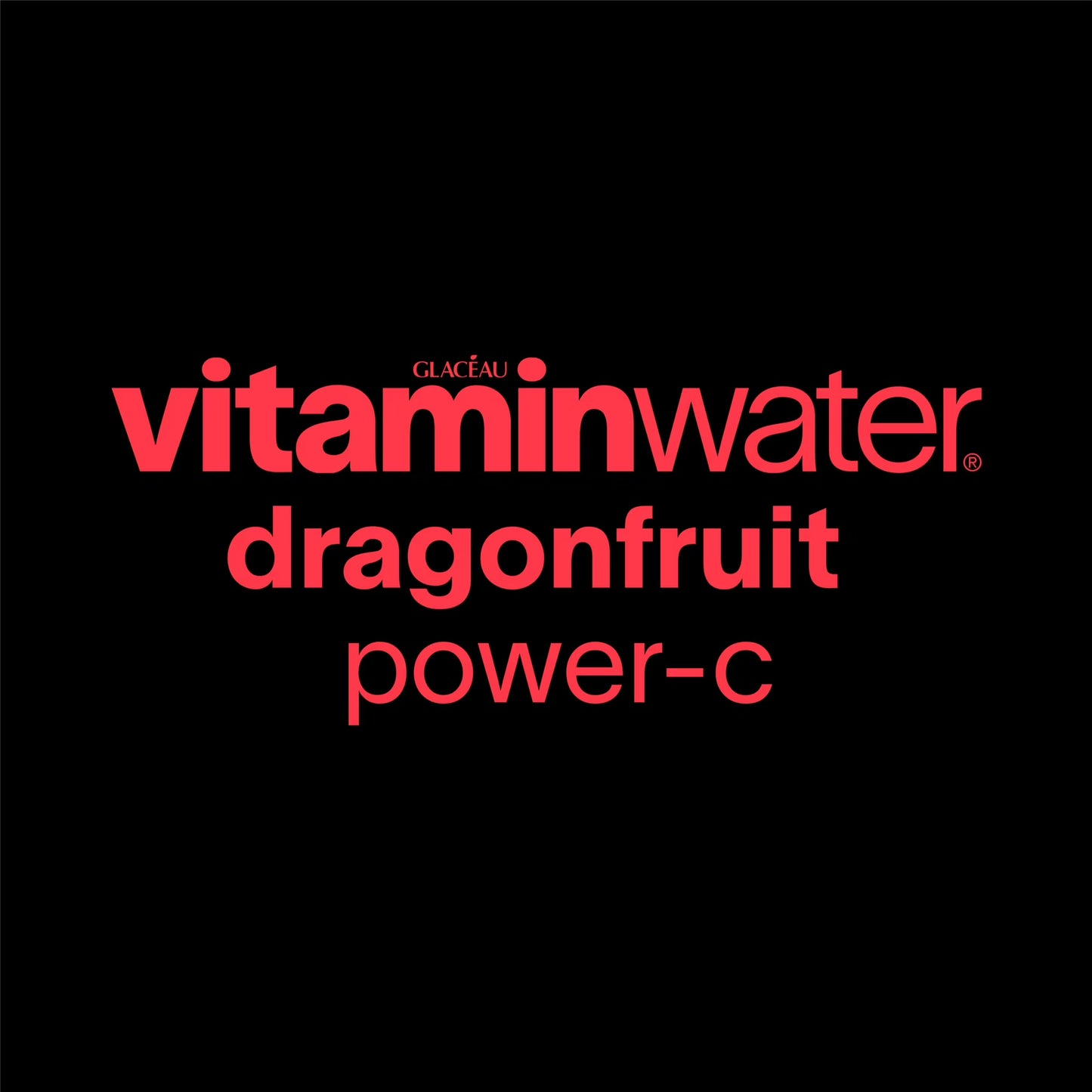 vitaminwater Power-C Dragonfruit Flavored Water Beverage Bottle, 20 fl oz