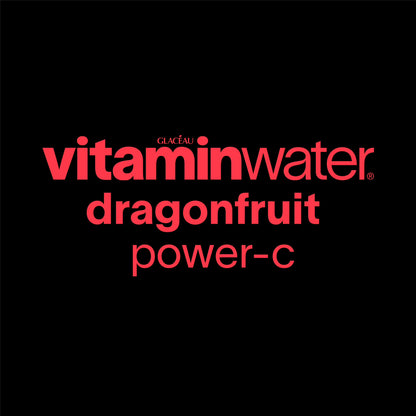 vitaminwater Power-C Dragonfruit Flavored Water Beverage Bottle, 20 fl oz