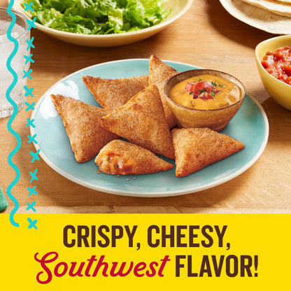 Old El Paso Stuffed Nachos, Chicken Fajita Style and Cheese, Frozen Snacks, 40 Count, 17 oz