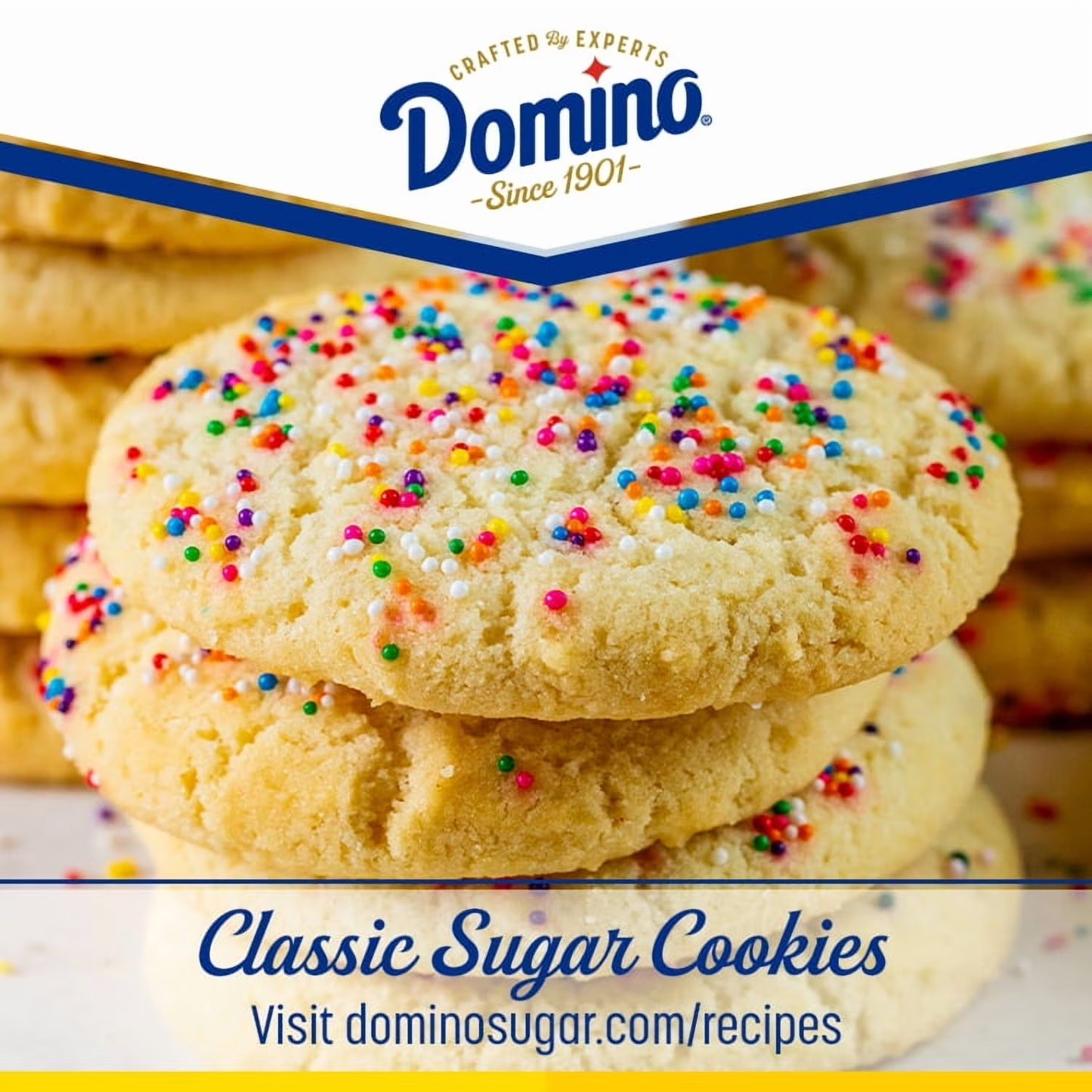 Domino Premium Pure Cane Granulated Sugar, 1 lb Box