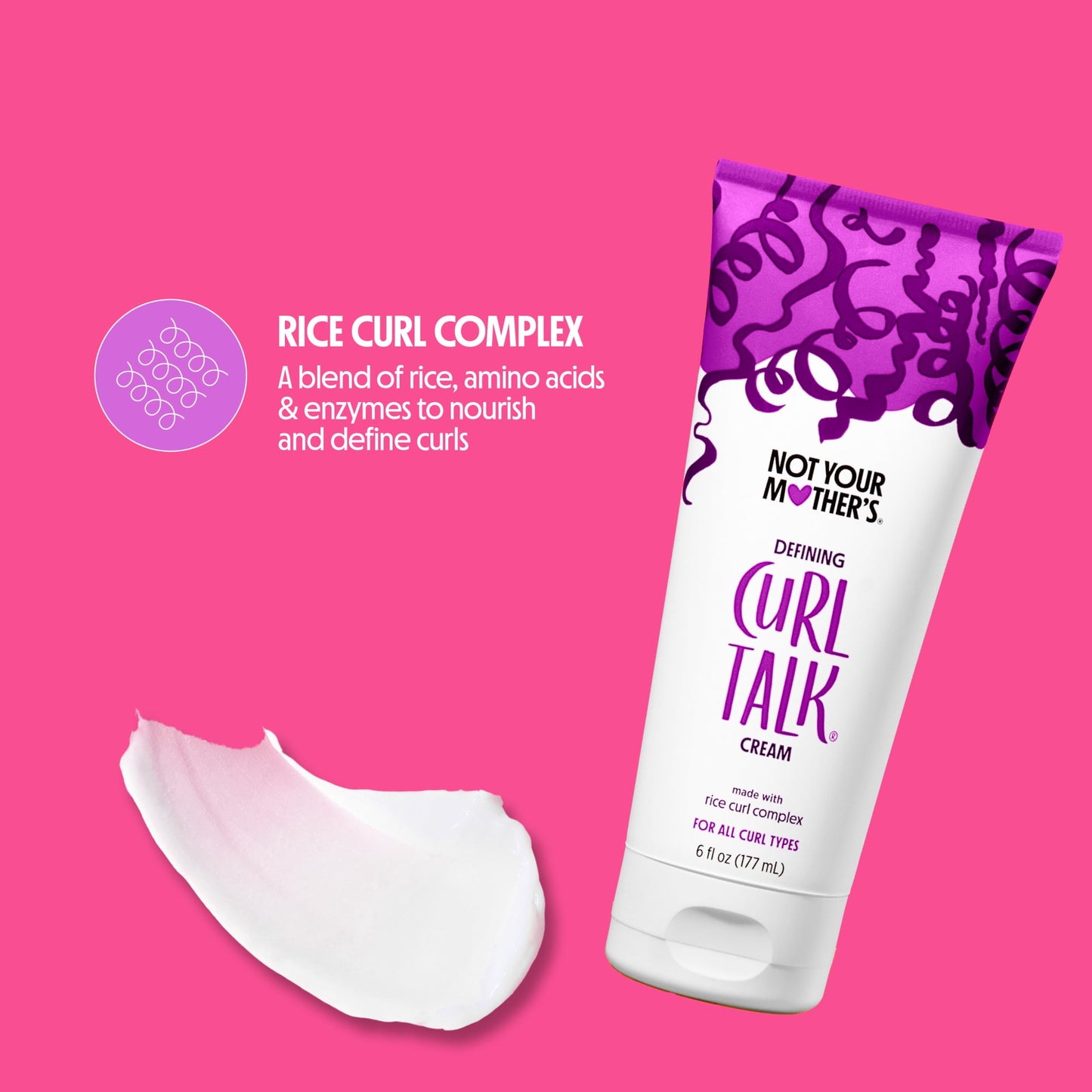 Not Your Mother's Curl Talk Defining Curl Cream, 6 fl oz