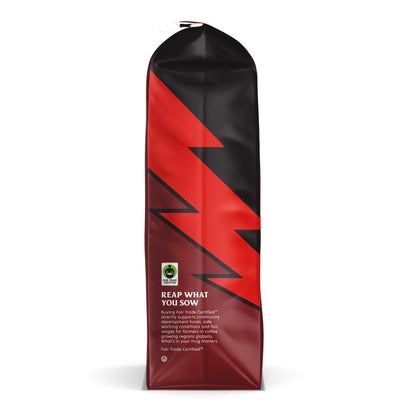 Death Wish Coffee, Organic and Fair Trade, Dark Roast, Ground Coffee, 16oz