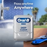 Oral‑B Floss, Glide Pro‑Health Deep Clean Waxed Dental Floss, Cool Mint, 40m, 3 Pack
