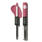 Revlon ColorStay Overtime Longwearing Gloss Lipstick with Vitamin E, 220 Unlimited Mulberry, 0.07 fl oz