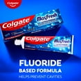Colgate Max Fresh with Whitening Toothpaste with Mini Breath Strips, Cool Mint Toothpaste for Bad Breath, 6.3 Oz Tube