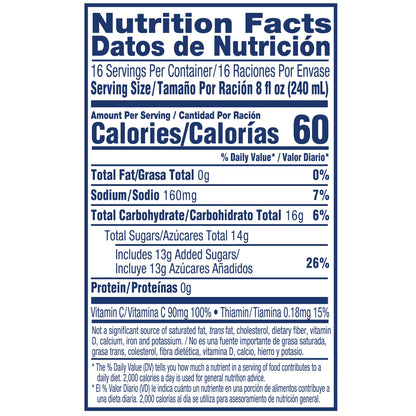 SUNNYD Passion Fruit Juice Drink, 1 Gallon Bottle