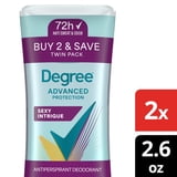 Degree Antiperspirant Deodorant Stick Sexy Intrigue, 2.6 oz Twin Pack