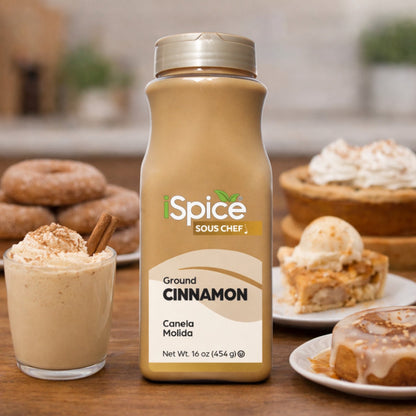 iSpice | Cinnamon Ground | 16 oz | Bulk Size | Rich Aroma