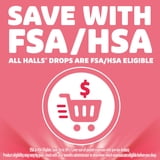 (2 pack) HALLS Soothing Creamy Strawberry Throat Drops, FSA/HSA Eligible, 25 Drops