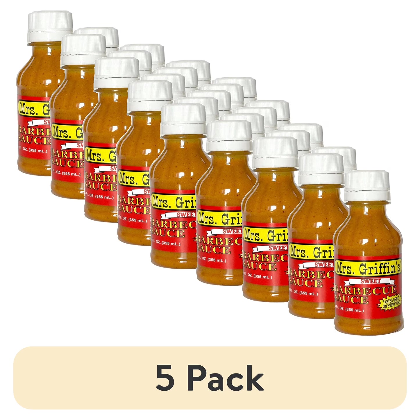 (5 pack) Mrs Griffins PDQ Sweet 4 oz 15ct