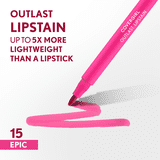 COVERGIRL Outlast Lipstain, Epic 15, Pink, 0.05 fl oz