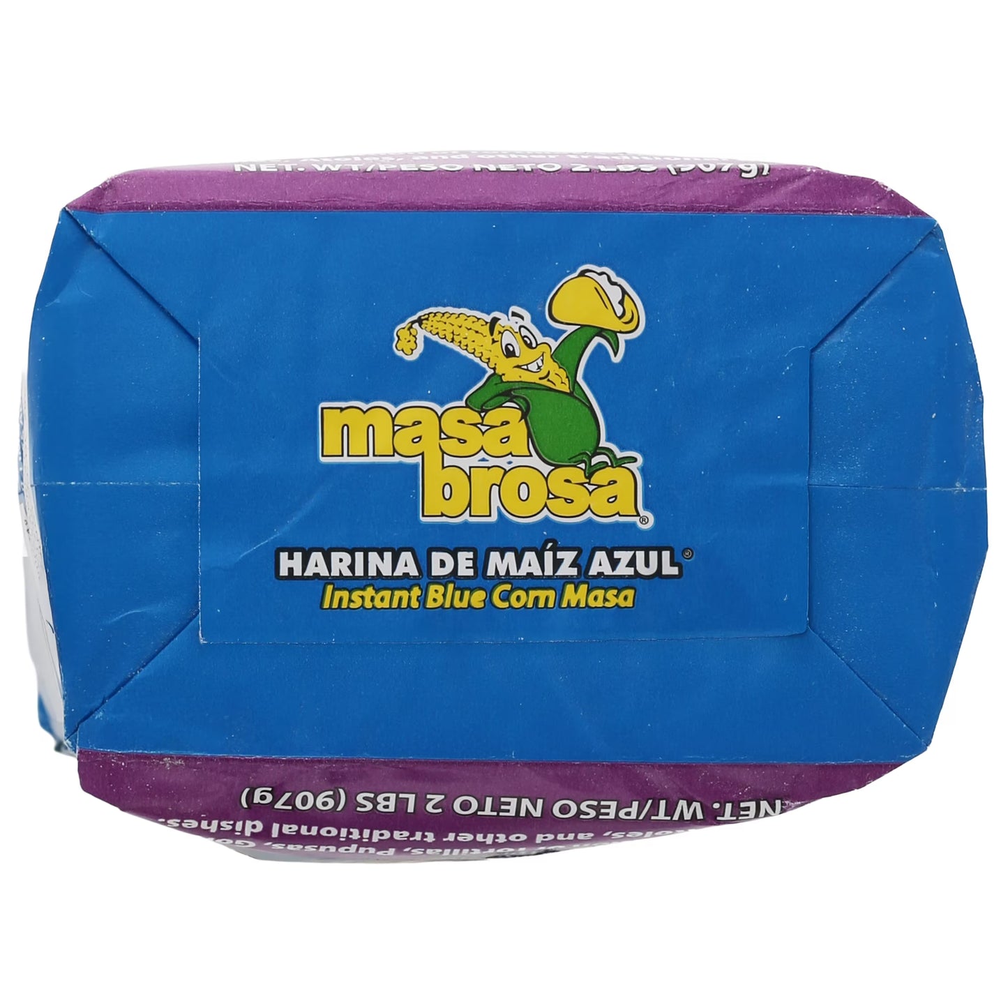 (3 pack) Masa Brosa Instant Blue Corn Flour Mix, 2 lbs, Gluten-Free