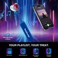 Amos Music Lollipops Natural Blackberry, Wireless Audio Lollipops, No Sugar Candy Fat-Free