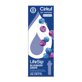 Cirkul LifeSip Blueberry Grape Flavor Cartridge, Drink Mix, 1-Pack