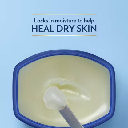 Vaseline Healing Jelly For Dry Skin and Eczema Relief Original 100% Pure Petroleum Jelly 1.75 Ounce (Pack of 10)