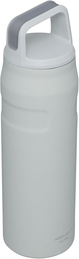 Stanley IceFlow Cap and Carry Water Bottle | Wide Mouth Twist Lid | Lightweight & Leakproof for Travel & Sports | Insulated Stainless Steel | BPA-Free