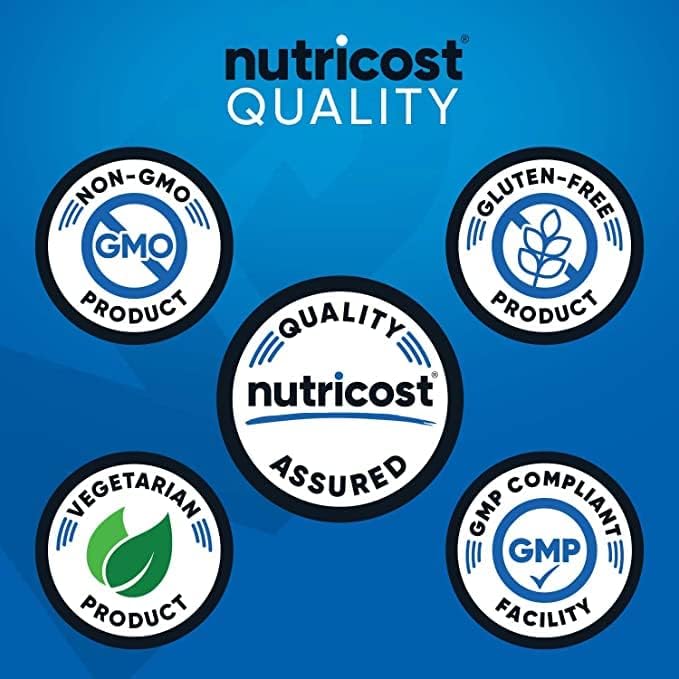 Nutricost BCAA Powder (Raspberry Lemonade) 60 Servings, Optimal 2:1:1 Ratio