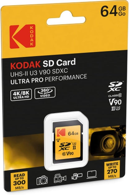 Kodak 64GB SDXC Memory Card 270MB/