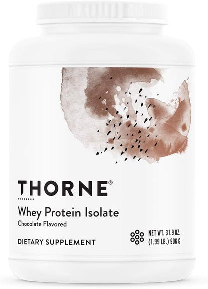 THORNE - Performance Whey Protein Isolate & Creatine Combo - Boost Muscle Support and Energy - NSF Certified for Sport - 30 to 90 Servings