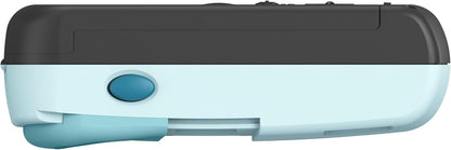 KODAK EC35 35mm Film Camera 35mm, Reusable, Focus-Free, Built-in Flash, Slide Cover, Beginner Friendly (Film & AA Battery are not Included) (Single, Powder Blue)